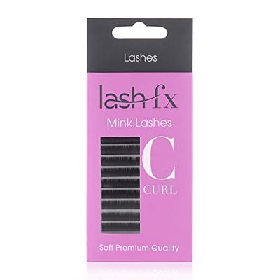 Lash FX 0,20 x 12 mm Mink C Curl ciglia