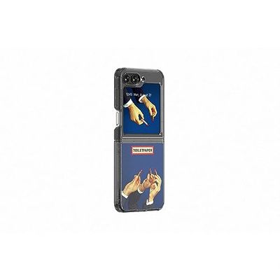 Samsung Galaxy Official TOILETPAPER 'Lipstick' contents card for Z Flip5 FlipSuit Case, Pink