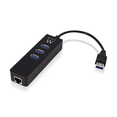 USB 3.1 hub met 3 poorten en 1 Gbps snelheid, ideaal voor het uitbreiden van verbindingen en snelle en efficiënte gegevensoverdracht.