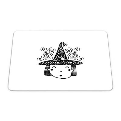 Bonamaison, Tappetino per mouse rettangolare, con stampa digitale, antiscivolo, per ufficio e casa, dimensioni: 22 x 18 cm