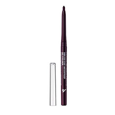 Gel com riscas de olhos Manhattan Endless Stay. Resistente à água. 009 Ripe Plum, longa duração, não mancha e é impermeável, sem afiador, uma unidade.
