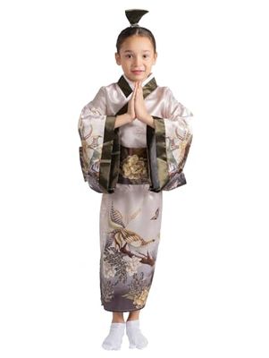 Dress Up America Kimono Giapponese Per Ragazze - Set Di Costumi Tradizionali Kimono Per Bambini