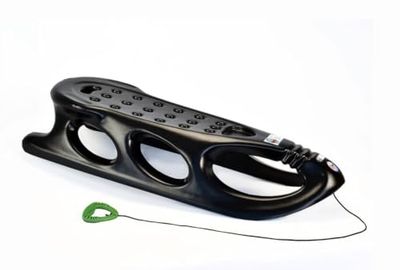 KHW Prowadnica śnieżna z tworzywa sztucznego czarna 110x47x25