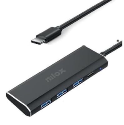 NILOX HUB USB C 3XUSB 3.0 1XUSBC NXHUBUSBC03