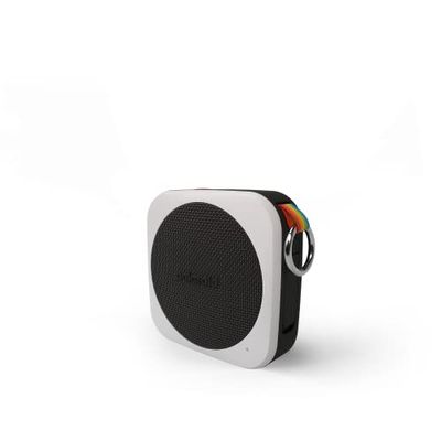 Polaroid P1 Music Player (Black) - Super Portable Wireless Bluetooth Speaker Rechargeable with IPX5 Waterproof and Dual Stereo Pairing