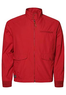 Superdry COAT VINTAGE COLLEGIATE HARRINGTON Rebel Red XL MAN, Rebel Red, XL