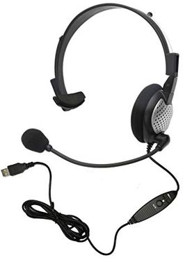 Andrea NC-181 VM USB On-Ear Mono (Monaural) Headset