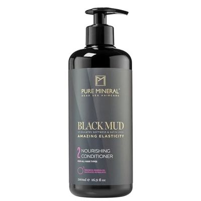 Pure Mineral - Dead Sea Mud Conditioner for Hydrated Hair - Nourishing, Soothing, Revitalizing - Silicone-Free, Sulfate-Free, Paraben-Free - 500ml