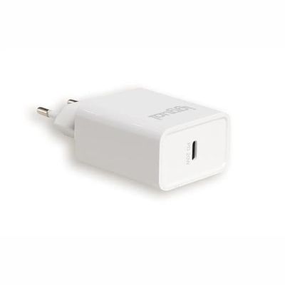 glowster Chargeur Mural Rapide USB PD Type C 20 W, optimise la Charge des appareils compatibles, idéal pour Les Voyages et l'utilisation Quotidienne.