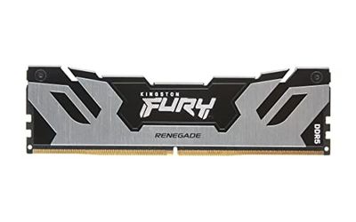 Kingston FURY Renegade DDR5 Zilber/Zwart XMP 48GB 6400MT/s CL32 DIMM Gaming Desktopgeheugen Enkel Module - KF564C32RS-48