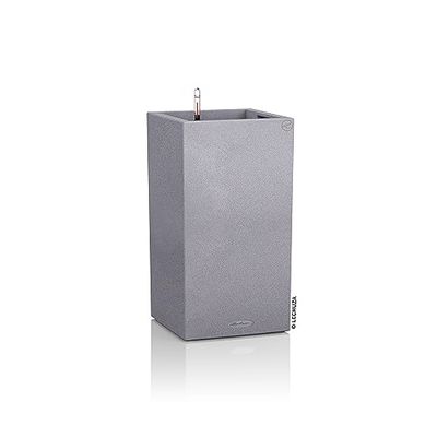 LECHUZA CANTO Stone 40 high stone grigio 13620