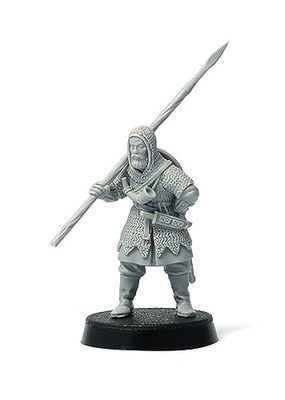 Brother Vinni Resting Knight, Miniature en résine de 28 mm