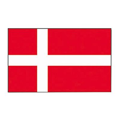Mil-Tec Uniseks, 16724000 vlag, voor volwassenen, Denemarken, één maat