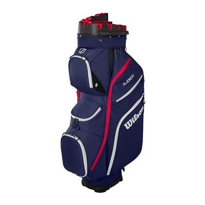 Wilson BORSA I-LOCK CART Blu marino/Bianco/Rosso