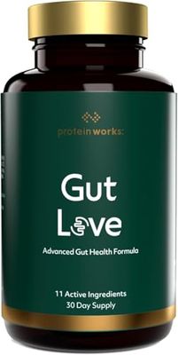 THE PROTEIN WORKS Gut Love | Improve Gut & Digestive Health | One Month Supply | Vegan Friendly