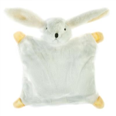 Pelucho - Baby Rabbit Hot Water Bottle - Made in France - Lavender and Wheat - Warmth - Well-Being - Softness - Anti Colic Massage - Microwave Hot Water Bottle