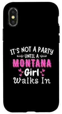 Non una festa finché una ragazza del Montana non cammina nel Billings Pride Custodia per iPhone X/XS