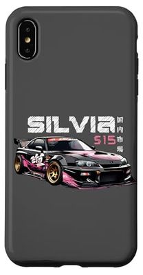 Retro JDM Silvia S15 Japan Domestic Market Drift Race Car Case for iPhone XS Max