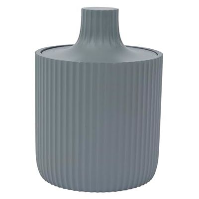 axentia 135859 Samos Boîte de Rangement Gris Diamètre 8,5 cm Hauteur 12 cm