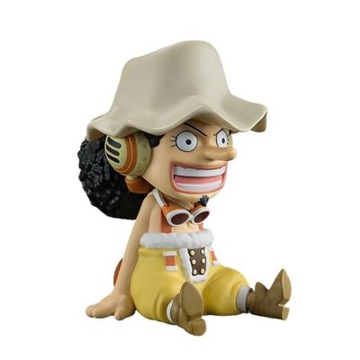 Plastoy- Usopp Salvadanaio, Cartoon, Multicolore, 080171