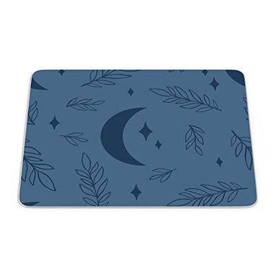Bonamaison, Rectangle Pop Art Digital Printed Mouse Pad, Non-Slip Base, for Office and Home, Size: 22 x 18 cm