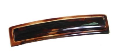 CARAVAN® Barrette automatique rectangulaire en forme de tortue 8,9 cm