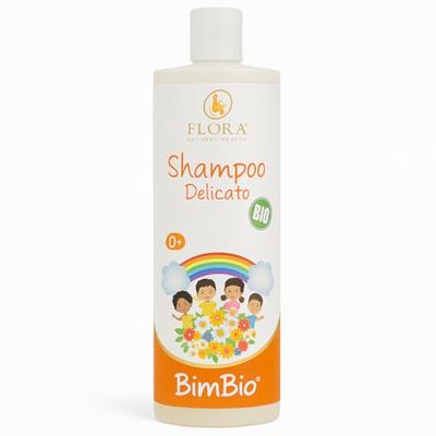 Flora Shampooing Délicat Bimbio Bio Bdih - 1000 ml