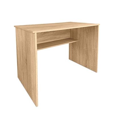 Somnia Computertafel, Cambria-afwerking, praktisch en functioneel, afmetingen: 90 cm (B) x 49,5 cm (D) x 77 cm (H), hout, 90 x 49,5 x 77 cm