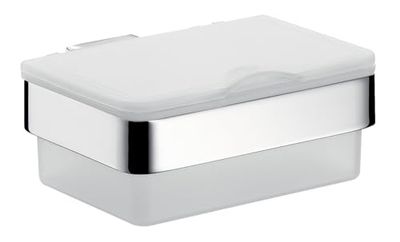 Emco Loft 053901600 Support avec boîte à mouchoirs S 0539 Aspect Acier Inoxydable 19,5