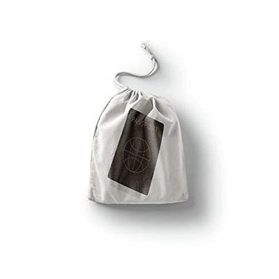 Bonamaison Printed Cotton Produce Bag with Drawstring, Reusable Grocery Bag, Biodegradable Eco-Friendly Bags, Travel Pouch, Sachet Bags, Shopping Bag, Eco Friendly, Foldable, Size: 12x15 Cm