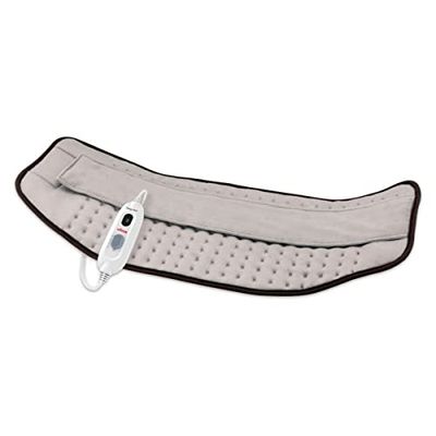 Ufesa 10205387 Flexy Heat LM Complex Ergonomische verwarmingskussen 29x69cm 100W Microvezel Ultrazacht 3 Temperatuurniveaus Automatische uitschakeling Buik en lendenstreek Metalen
