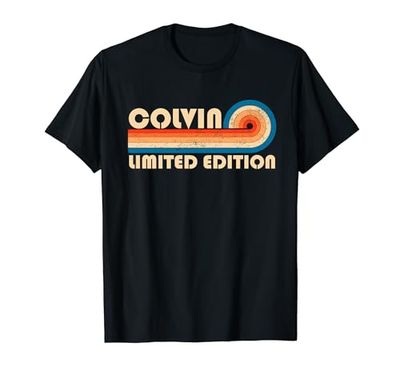 COLVIN Surname Retro Vintage 80s 90s Birthday Reunion Camiseta