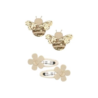 Hummel Alessia - Horquillas para el Pelo, Color Dorado