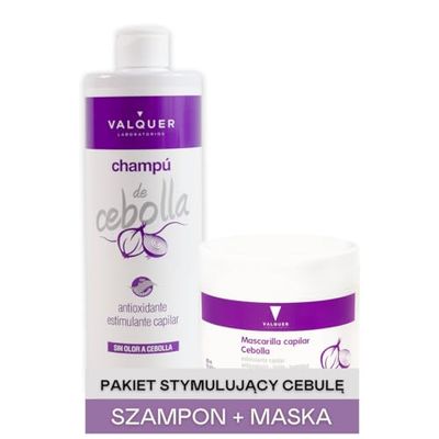 Valquer, Shampoo Impacco, Maschera alla Cipolla, Ridurre il Grasso, Stimolante per Capelli, Capelli Antiossidanti, Purificante Tutti i Tipi di Capelli