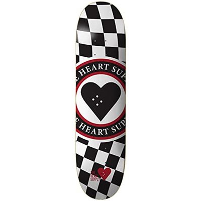Centrano Insignia Check Planche de Skateboard Adulte Unisexe, Noir, 8" (20,32 cm)