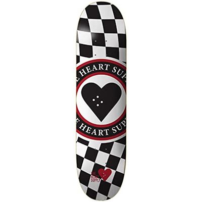 Centrano Insignia Check Tabla de Skateboard, Adultos Unisex, Negro, 8"