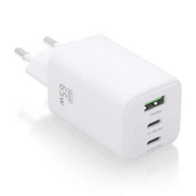 Aisens Chargeur Mural ASCH-65W3P041-W Blanc 65 W (1 unité)