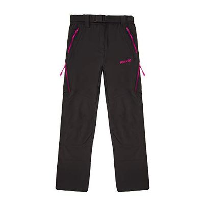 Izas Nawa Kids Unisex bambini, Nero/Fuxia, 14