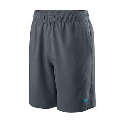 Wilson Enfant Short, TEAM 7 SHORT, Polyester, Gris (Turbulence), Taille M, WRA767408MD
