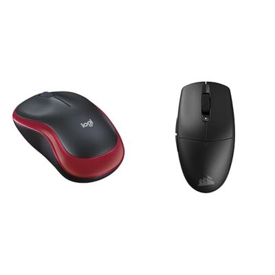 Logitech M185 Souris sans & Corsair M55 Wireless Souris de Jeu