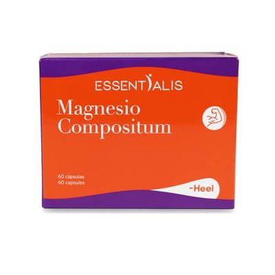Essentialis Magnesio Compositum – Magnesio de Alta Biodisponibilidad con vit. B1, B2, B3 y B6 – Recuperación Rápida Músculos y Articulaciones, Reduce Cansancio y Fatiga-2 meses-60 capsula vegana