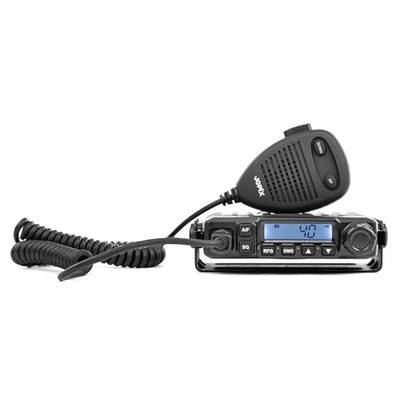 JOPIX PT31 Trasmettitore mobile VHF Nero CB/27 Mhz multinorma. Ricetrasmettitore compatto