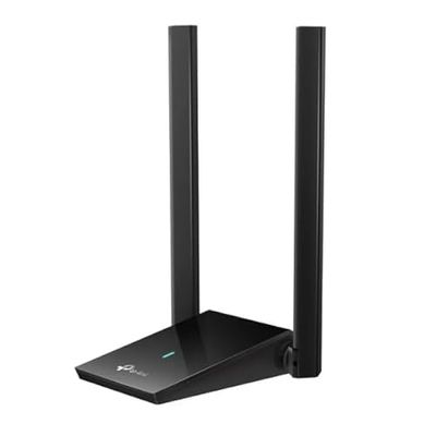 Adaptador USB - Adaptador Wi-Fi 6 AX1800 con 2 Antenas de Alta Ganancia, Alto Rendimiento, conectividad rápida y Estable para Dispositivos.