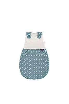 Träumeland S0102705 exterior saco de dormir liebmich gota azul oceano 68/74, multicolor