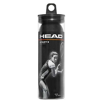 HEAD Start Bola de Squash, adultos unissexo, preto, tamanho único