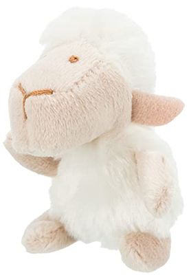 Trixie Peluche a Forma di Pecora, per Gatto, da 10 cm