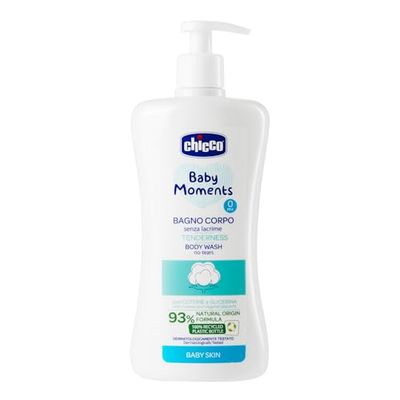 Chicco Baby Moments Delikatny płyn do kąpieli, 500 ml