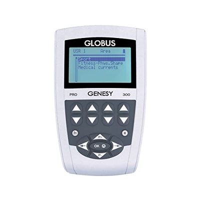 Globus | Genesy 300 PRO, Elettrostimolatore a 4 Canali, 91 Programmi per La Fisioterapia
