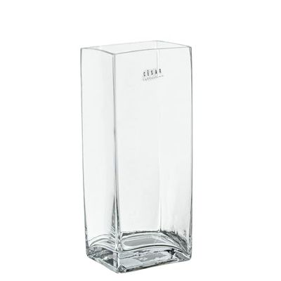 JARRON CRISTAL TRANSPARENTE