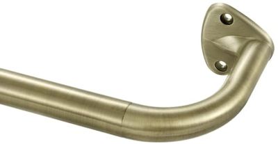 Bastoni per tende avvolgenti in bronzo antico 71-304,8 cm, bronzo antico per oscuramento della stanza, asta per finestra singola diametro 2,5 cm, asta per tende oscuranti regolabile